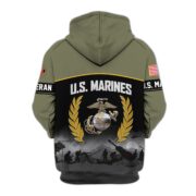 Premium US Veterans Zip Hoodie BPHN170913, Gifts For US Veterans, Gifts On Father's Day, Veterans Day. - Image 21