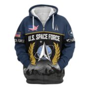 Premium US Veterans Zip Hoodie BPHN170913, Gifts For US Veterans, Gifts On Father's Day, Veterans Day. - Image 32