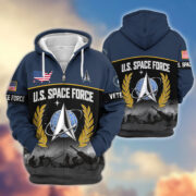 Premium US Veterans Zip Hoodie BPHN170913, Gifts For US Veterans, Gifts On Father's Day, Veterans Day. - Image 34
