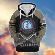 Premium US Veterans Zip Hoodie BPHN120911, Gifts For US Veterans, Gifts On Father's Day, Veterans Day. - Image 9