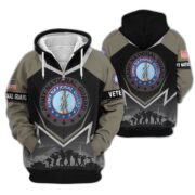 Premium US Veterans Zip Hoodie BPHN120911, Gifts For US Veterans, Gifts On Father's Day, Veterans Day. - Image 8