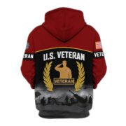 Premium US Veterans Zip Hoodie BPHN170913, Gifts For US Veterans, Gifts On Father's Day, Veterans Day. - Image 36