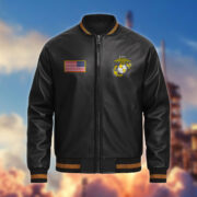 Premium USMC Leather Jacket CPVC300910 - Image 2