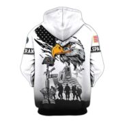 Premium US Veterans Zip Hoodie BPHN030916, Gifts For US Veterans, Gifts On Father's Day, Veterans Day. - Image 24