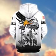 Premium US Veterans Zip Hoodie BPHN030916, Gifts For US Veterans, Gifts On Father's Day, Veterans Day. - Image 27