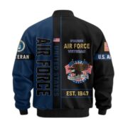 Premium US Veterans Bomber Jacket BPHN250912, Gifts For US Veterans, Gifts On Father's Day, Veterans Day. - Image 27