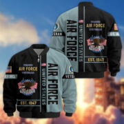 Premium US Veterans Bomber Jacket BPHN250912, Gifts For US Veterans, Gifts On Father's Day, Veterans Day. - Image 25