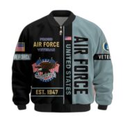 Premium US Veterans Bomber Jacket BPHN250912, Gifts For US Veterans, Gifts On Father's Day, Veterans Day. - Image 23