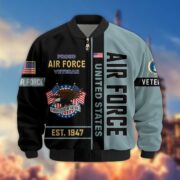 Premium US Veterans Bomber Jacket BPHN250912, Gifts For US Veterans, Gifts On Father's Day, Veterans Day. - Image 23