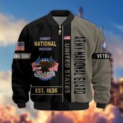 Premium US Veterans Bomber Jacket BPHN250912, Gifts For US Veterans, Gifts On Father's Day, Veterans Day. - Image 8