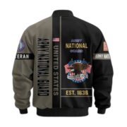 Premium US Veterans Bomber Jacket BPHN250912, Gifts For US Veterans, Gifts On Father's Day, Veterans Day. - Image 9