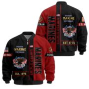Premium US Veterans Bomber Jacket BPHN250912, Gifts For US Veterans, Gifts On Father's Day, Veterans Day. - Image 19