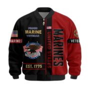 Premium US Veterans Bomber Jacket BPHN250912, Gifts For US Veterans, Gifts On Father's Day, Veterans Day. - Image 17