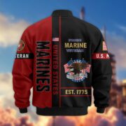 Premium US Veterans Bomber Jacket BPHN250912, Gifts For US Veterans, Gifts On Father's Day, Veterans Day. - Image 18
