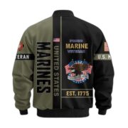 Premium US Veterans Bomber Jacket BPHN250912, Gifts For US Veterans, Gifts On Father's Day, Veterans Day. - Image 21