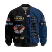Premium US Veterans Bomber Jacket BPHN250912, Gifts For US Veterans, Gifts On Father's Day, Veterans Day. - Image 14