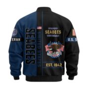 Premium US Veterans Bomber Jacket BPHN250912, Gifts For US Veterans, Gifts On Father's Day, Veterans Day. - Image 15