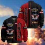 Premium US Veterans Bomber Jacket BPHN250912, Gifts For US Veterans, Gifts On Father's Day, Veterans Day. - Image 40