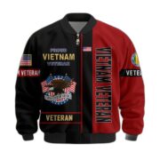 Premium US Veterans Bomber Jacket BPHN250912, Gifts For US Veterans, Gifts On Father's Day, Veterans Day. - Image 38