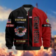 Premium US Veterans Bomber Jacket BPHN250912, Gifts For US Veterans, Gifts On Father's Day, Veterans Day. - Image 38