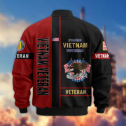 Premium US Veterans Bomber Jacket BPHN250912, Gifts For US Veterans, Gifts On Father's Day, Veterans Day. - Image 39