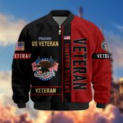 Premium US Veterans Bomber Jacket BPHN250912, Gifts For US Veterans, Gifts On Father's Day, Veterans Day. - Image 35