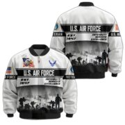 Premium US Veterans Bomber Jacket BPHN250915, Gifts For US Veterans, Gifts On Father's Day, Veterans Day. - Image 19