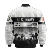 Premium US Veterans Bomber Jacket BPHN250915, Gifts For US Veterans, Gifts On Father's Day, Veterans Day. - Image 9