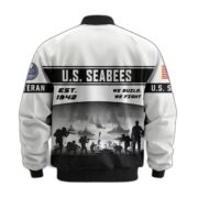 Premium US Veterans Bomber Jacket BPHN250915, Gifts For US Veterans, Gifts On Father's Day, Veterans Day. - Image 12