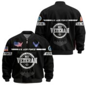 Premium US Veterans Bomber Jacket BPHN250913, Gifts For US Veterans, Gifts On Father's Day, Veterans Day. - Image 17