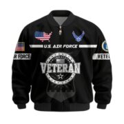 Premium US Veterans Bomber Jacket BPHN250913, Gifts For US Veterans, Gifts On Father's Day, Veterans Day. - Image 18