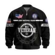 Premium US Veterans Bomber Jacket BPHN250913, Gifts For US Veterans, Gifts On Father's Day, Veterans Day. - Image 6