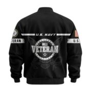 Premium US Veterans Bomber Jacket BPHN250913, Gifts For US Veterans, Gifts On Father's Day, Veterans Day. - Image 10