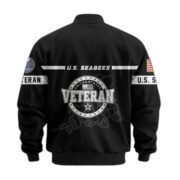 Premium US Veterans Bomber Jacket BPHN250913, Gifts For US Veterans, Gifts On Father's Day, Veterans Day. - Image 13