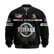 Premium US Veterans Bomber Jacket BPHN250913, Gifts For US Veterans, Gifts On Father's Day, Veterans Day. - Image 27