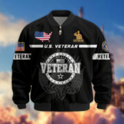 Premium US Veterans Bomber Jacket BPHN250913, Gifts For US Veterans, Gifts On Father's Day, Veterans Day. - Image 27