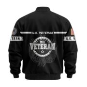Premium US Veterans Bomber Jacket BPHN250913, Gifts For US Veterans, Gifts On Father's Day, Veterans Day. - Image 28