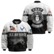 Premium US Veterans Bomber Jacket BPHN180913, Gifts For US Veterans, Gifts On Father's Day, Veterans Day. - Image 17