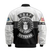 Premium US Veterans Bomber Jacket BPHN180913, Gifts For US Veterans, Gifts On Father's Day, Veterans Day. - Image 19