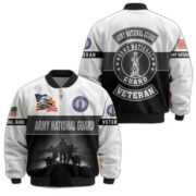 Premium US Veterans Bomber Jacket BPHN180913, Gifts For US Veterans, Gifts On Father's Day, Veterans Day. - Image 5