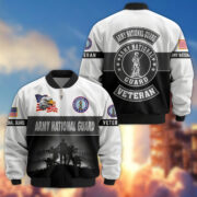 Premium US Veterans Bomber Jacket BPHN180913, Gifts For US Veterans, Gifts On Father's Day, Veterans Day. - Image 5