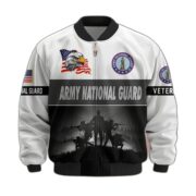 Premium US Veterans Bomber Jacket BPHN180913, Gifts For US Veterans, Gifts On Father's Day, Veterans Day. - Image 6