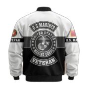 Premium US Veterans Bomber Jacket BPHN180913, Gifts For US Veterans, Gifts On Father's Day, Veterans Day. - Image 16