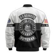 Premium US Veterans Bomber Jacket BPHN180913, Gifts For US Veterans, Gifts On Father's Day, Veterans Day. - Image 13