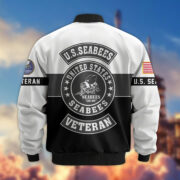Premium US Veterans Bomber Jacket BPHN180913, Gifts For US Veterans, Gifts On Father's Day, Veterans Day. - Image 13