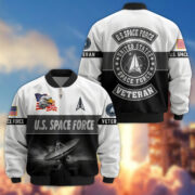 Premium US Veterans Bomber Jacket BPHN180913, Gifts For US Veterans, Gifts On Father's Day, Veterans Day. - Image 23