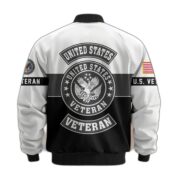Premium US Veterans Bomber Jacket BPHN180913, Gifts For US Veterans, Gifts On Father's Day, Veterans Day. - Image 28