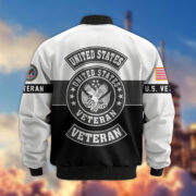 Premium US Veterans Bomber Jacket BPHN180913, Gifts For US Veterans, Gifts On Father's Day, Veterans Day. - Image 28