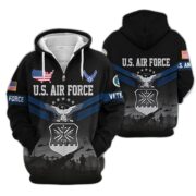 Premium US Veterans Zip Hoodie BPHN290911, Gifts For US Veterans, Gifts On Father's Day, Veterans Day. - Image 23
