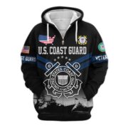Premium US Veterans Zip Hoodie BPHN290911, Gifts For US Veterans, Gifts On Father's Day, Veterans Day. - Image 27